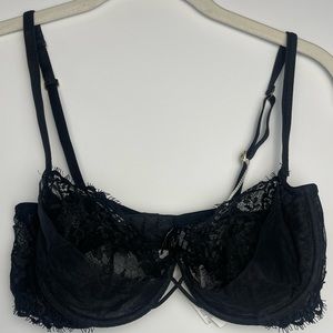 NWT_La Perla Black Lace Bra_38 C🖤